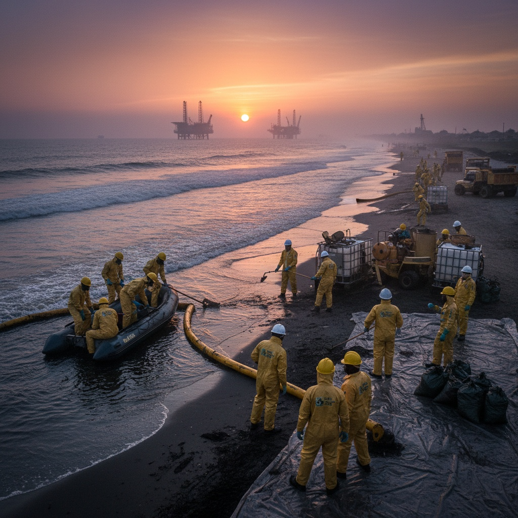 Oil spill control and cleanup thumbnail 4